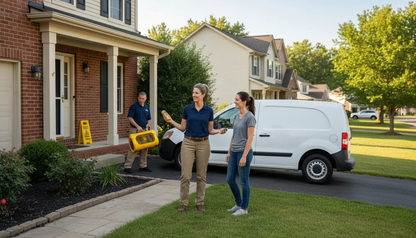Water restoration image for Emergency Water Damage Restoration in Lyons, OH